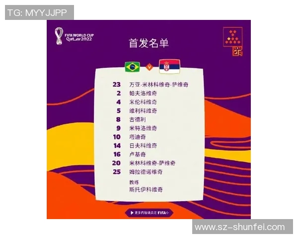 巴西队与塞尔维亚首发阵容分析及比赛前瞻